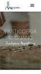 Mobile Screenshot of pasticceriamignano.it